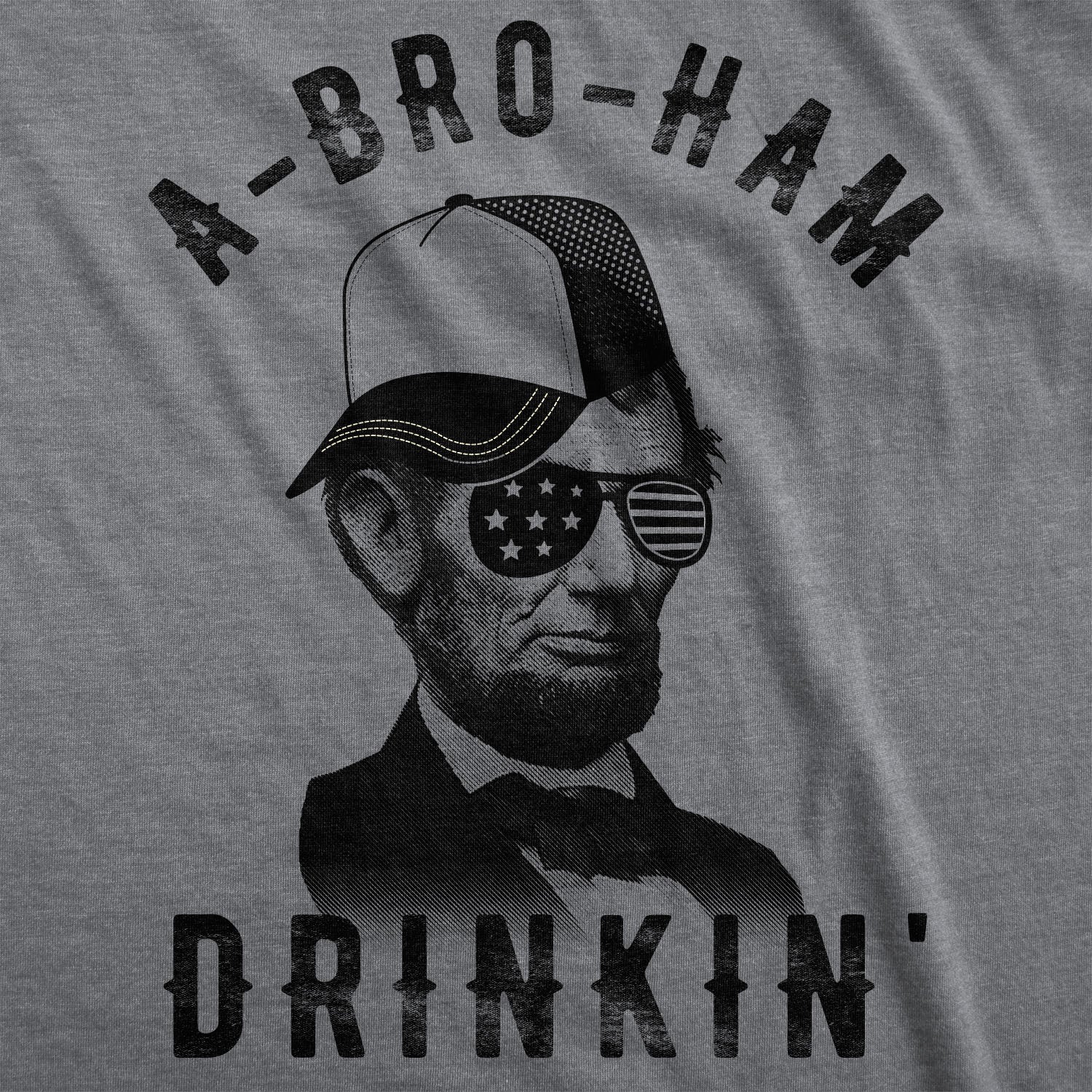 Alternative view of Wearizo A-Bro-Ham Drinkin Men's Tank Top