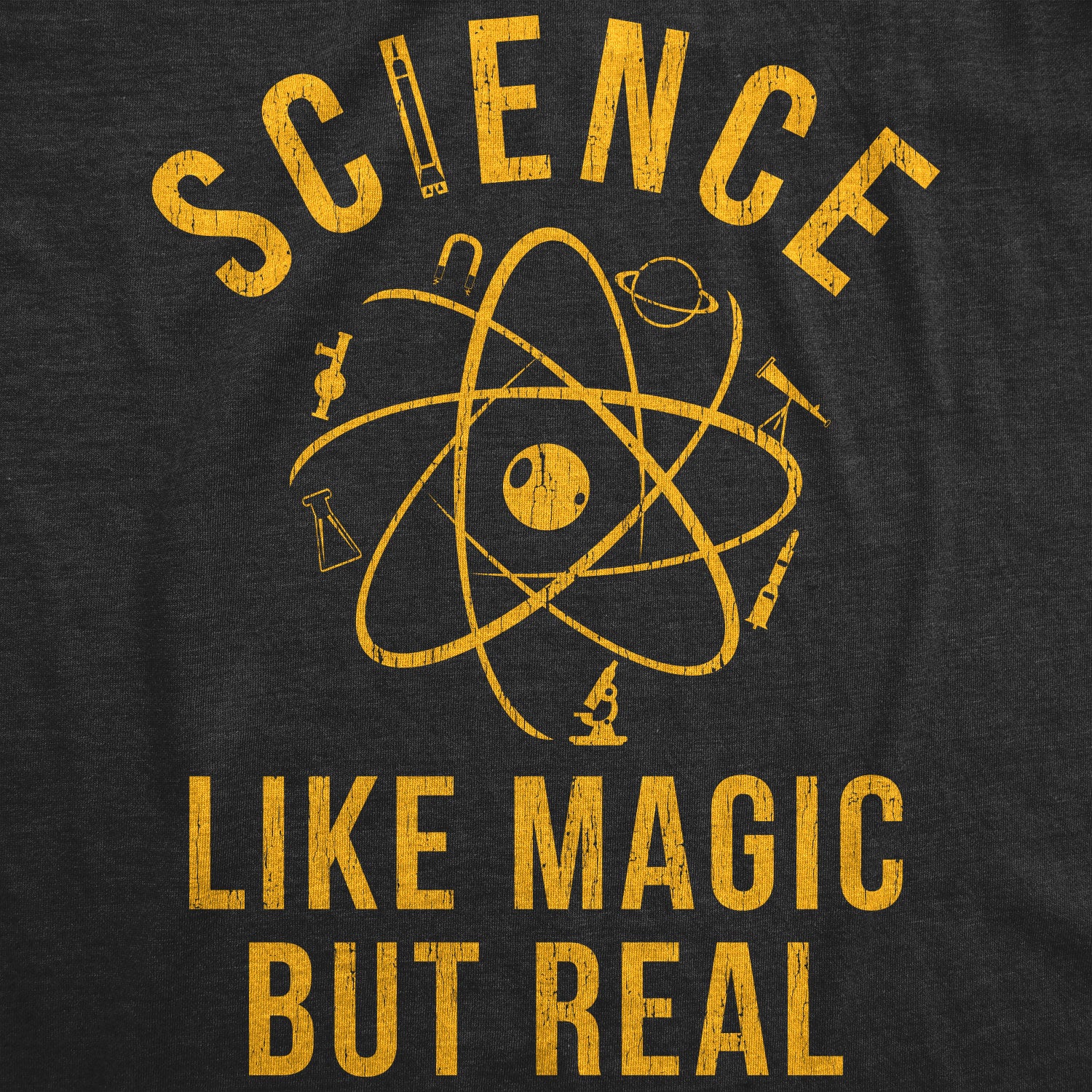 Wearizo Science: Like Magic But Real Men's T Shirt - Image 4